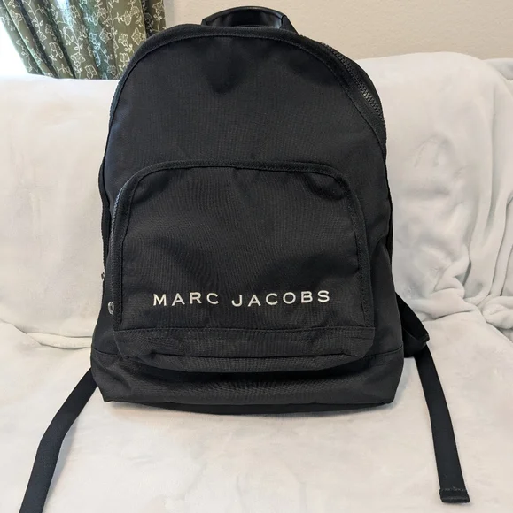 Marc Jacobs Black Backpack with Adjustable Straps - Picture 1 of 14